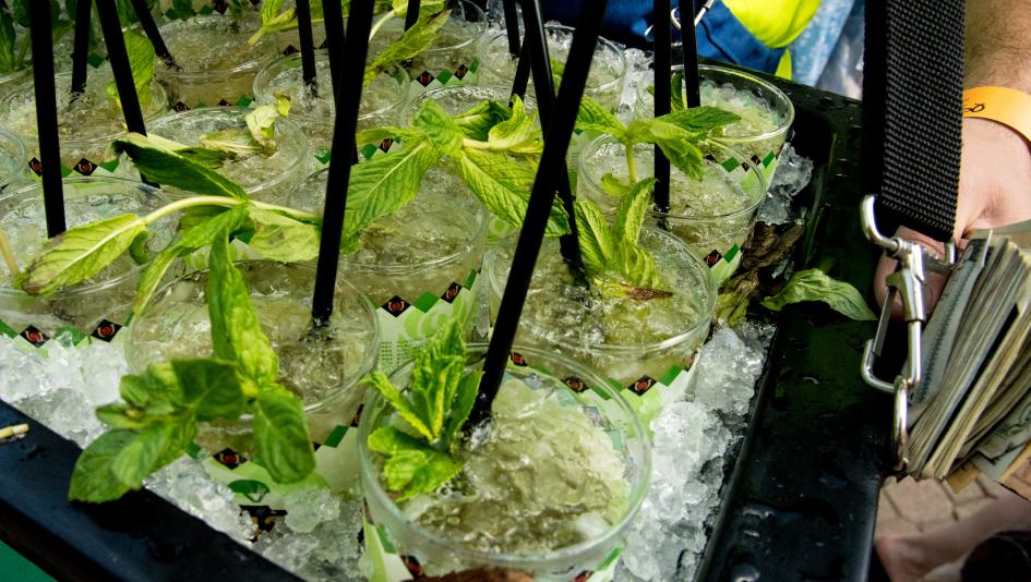 The mint julep is a Kentucky Derby staple.